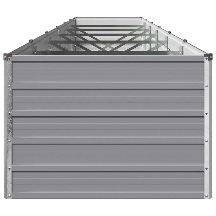Hævet Havebed Grå 480 x 80 x 55 cm koldvalset stål
