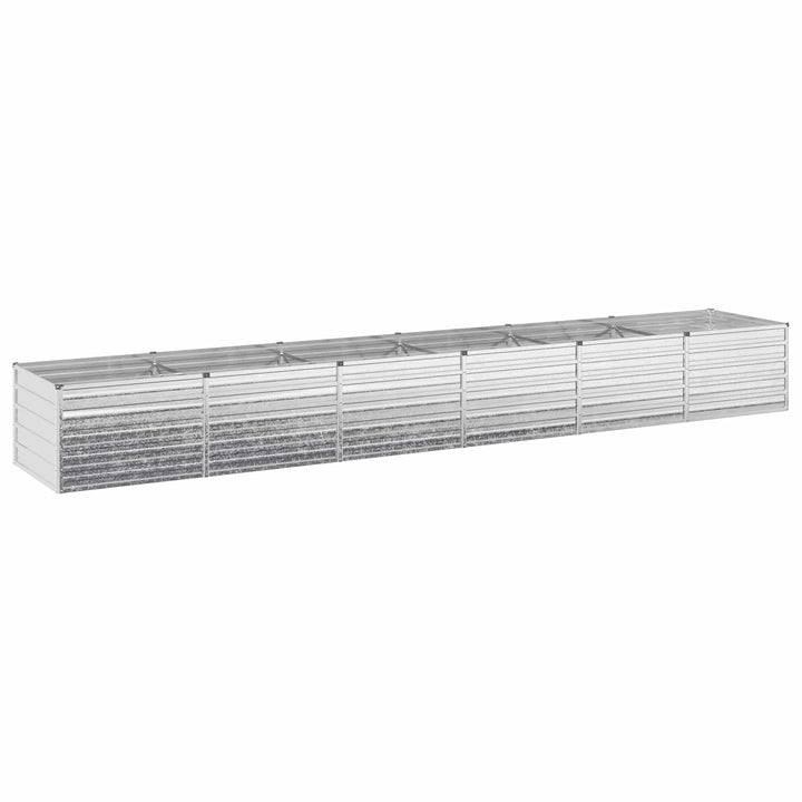 Hævet Havebed Sølv 480 x 80 x 55 cm galvaniseret