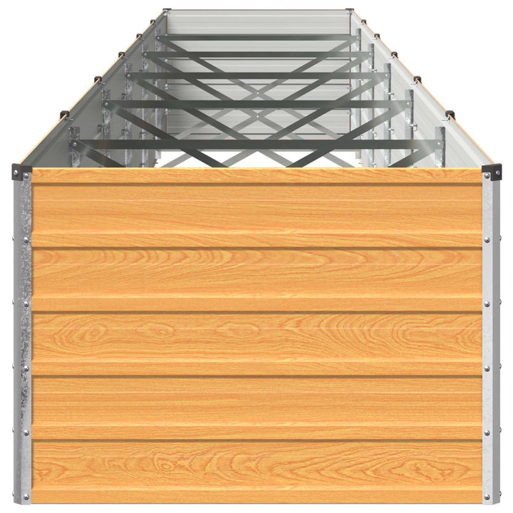 Hævet Havebed Naturfarvet 600 x 80 x 55 cm koldvalset stål