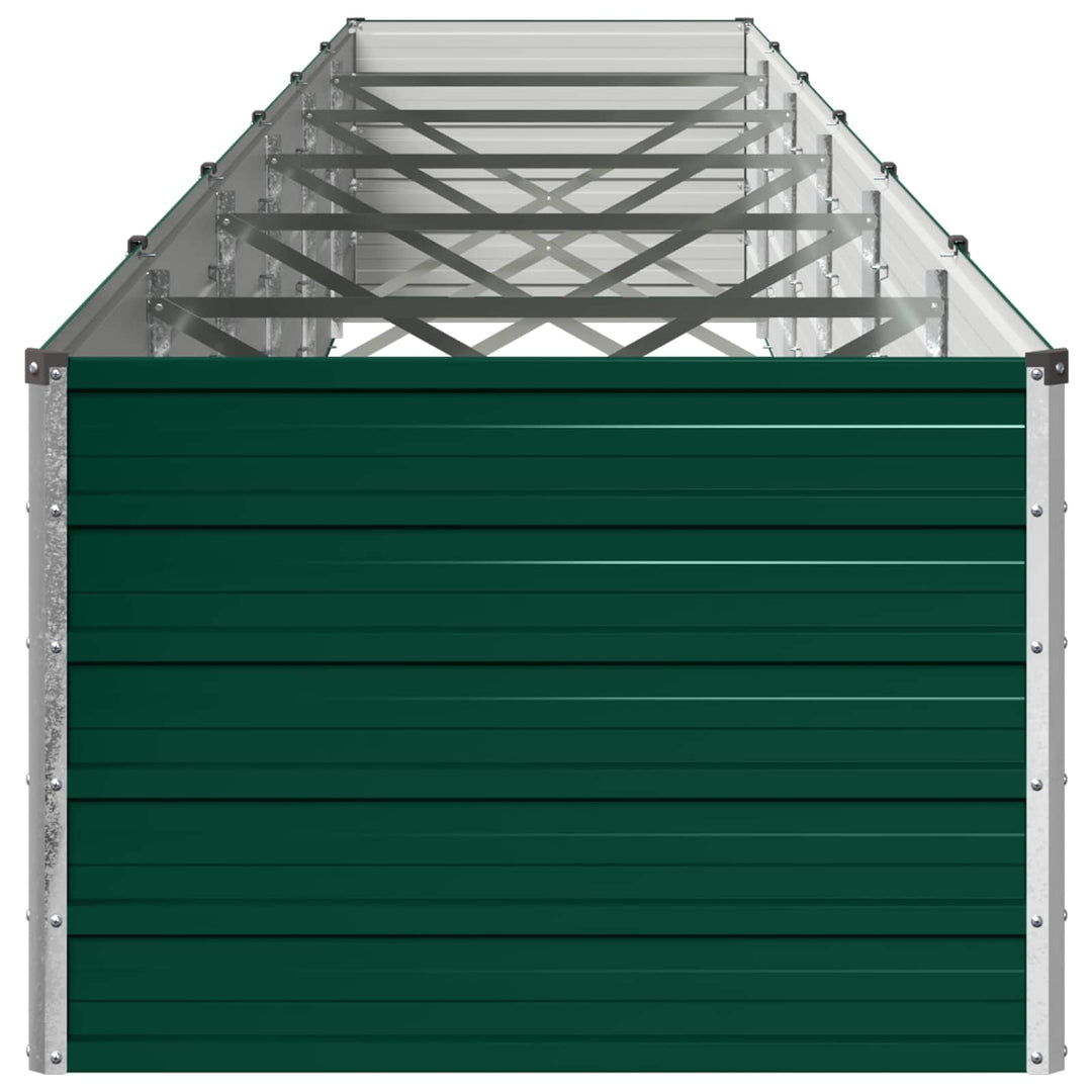 Hævet Havebed Grøn 600 x 80 x 55 cm koldvalset stål