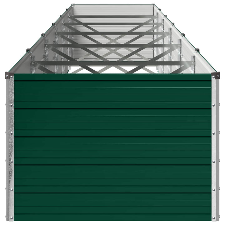 Hævet Havebed Grøn 600 x 80 x 55 cm koldvalset stål