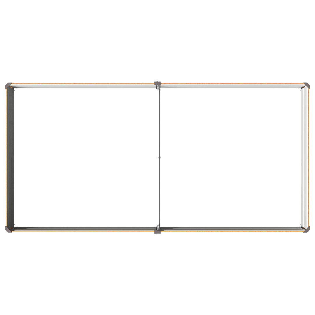 Hævet Havebed Naturfarvet 160 x 80 x 24 cm koldvalset stål
