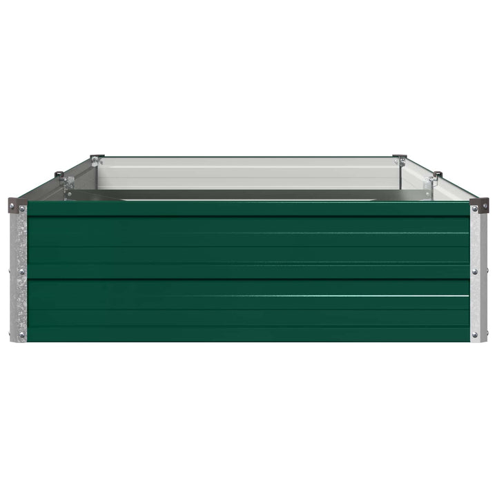 Hævet Havebed Grøn 160 x 80 x 24 cm koldvalset stål
