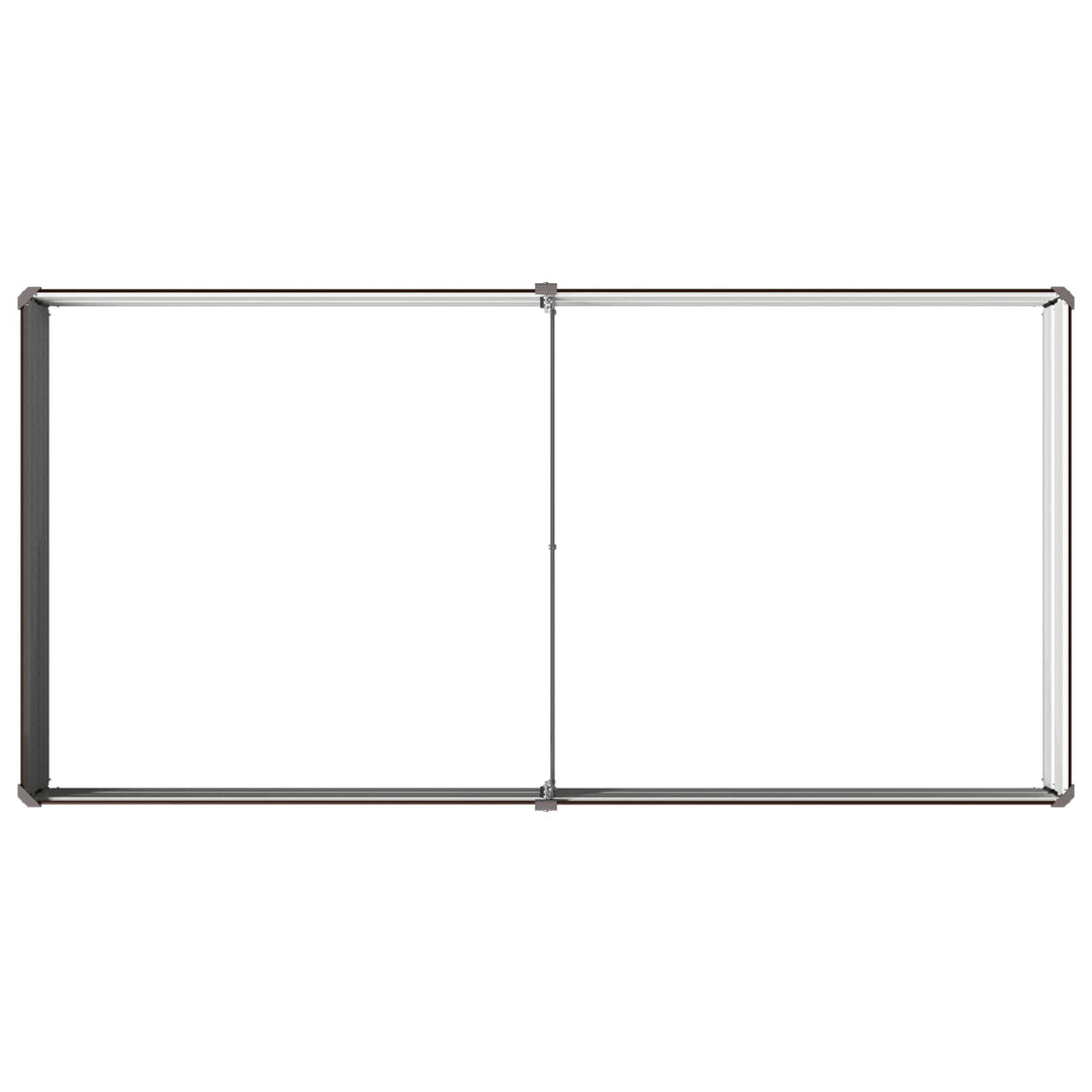 Hævet Havebed Brun 160 x 80 x 24 cm koldvalset stål