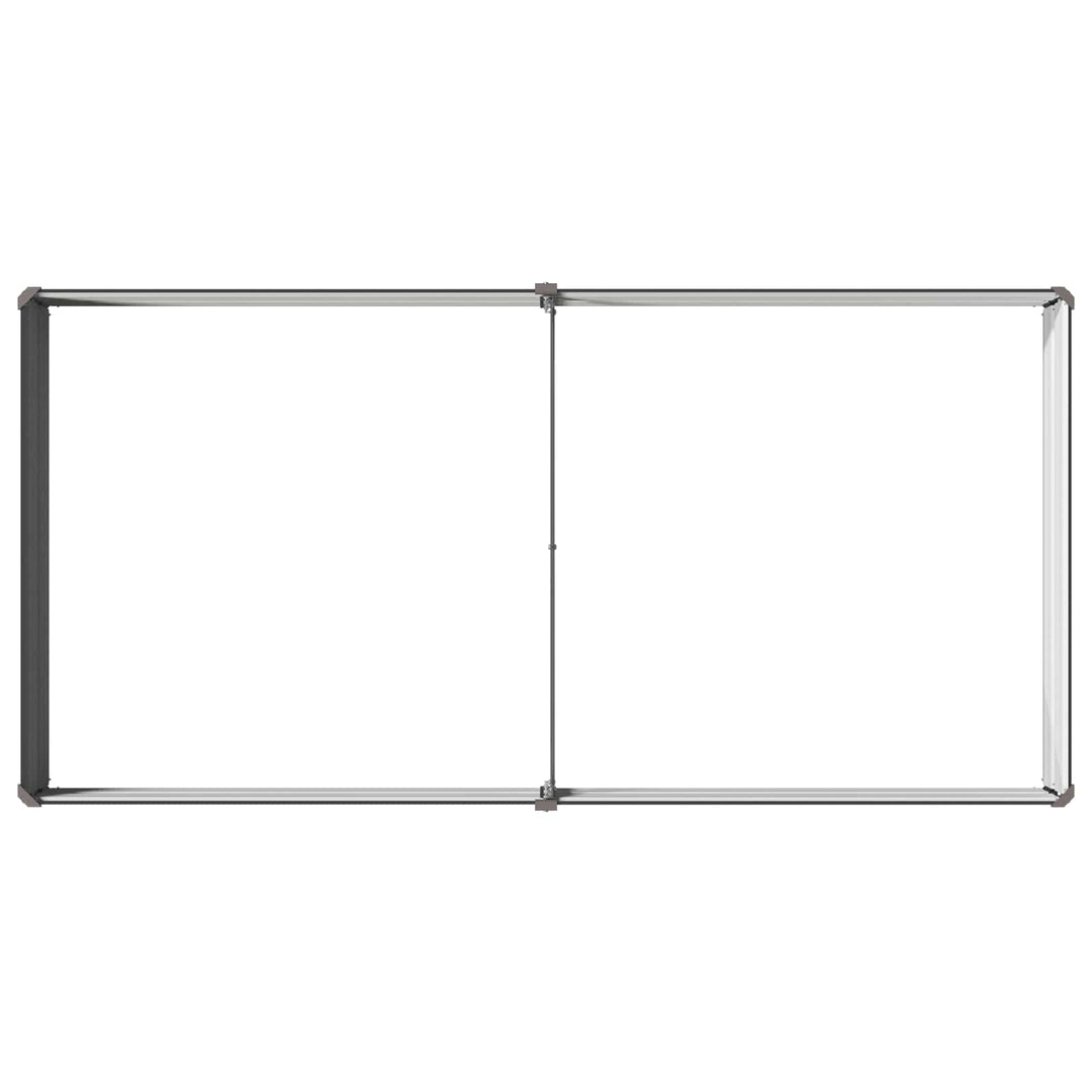 Hævet Havebed Antracit 160 x 80 x 24 cm koldvalset stål