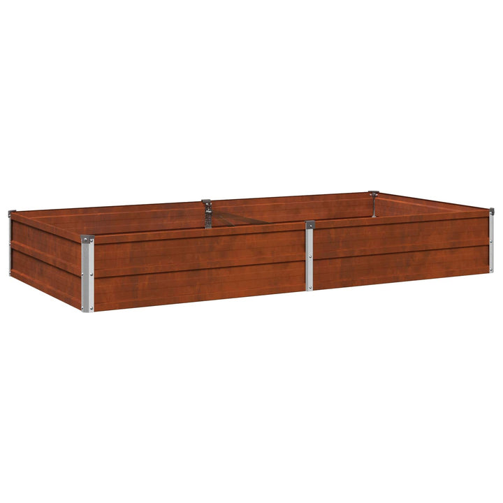 Hævet Havebed Rusten 160 x 80 x 24 cm karton