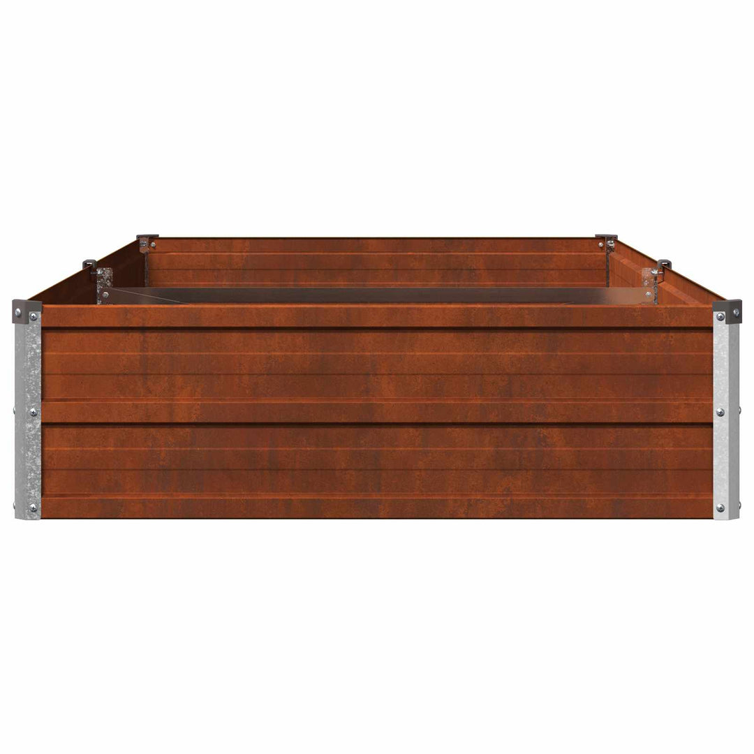 Hævet Havebed Rusten 160 x 80 x 24 cm karton