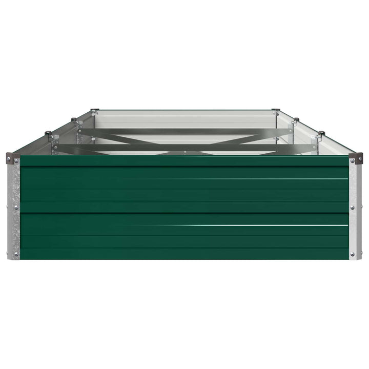 Hævet Havebed Grøn 240 x 80 x 24 cm koldvalset stål