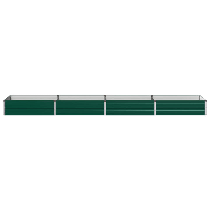 Hævet Havebed Grøn 320 x 80 x 24 cm koldvalset stål