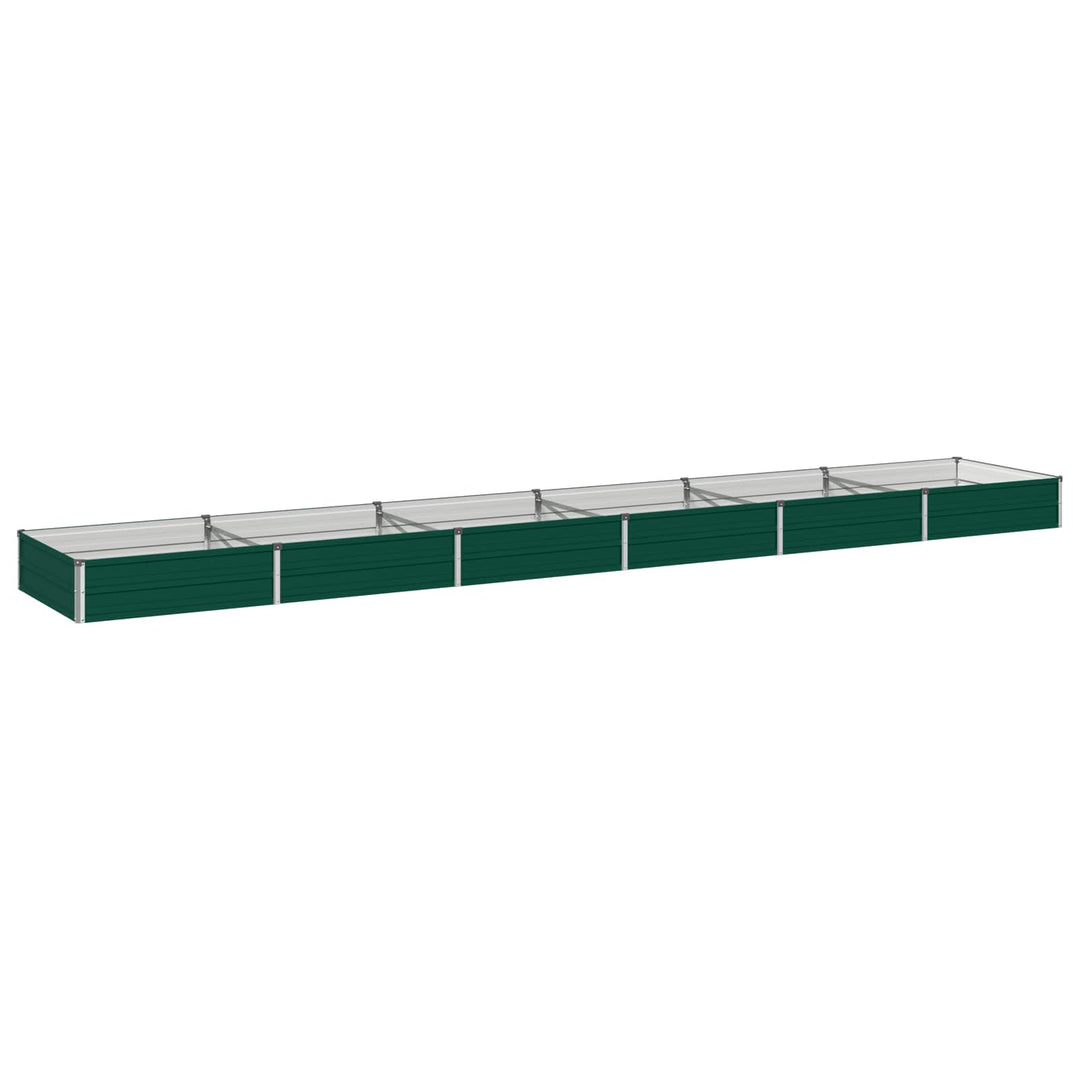 Hævet Havebed Grøn 480 x 80 x 24 cm koldvalset stål