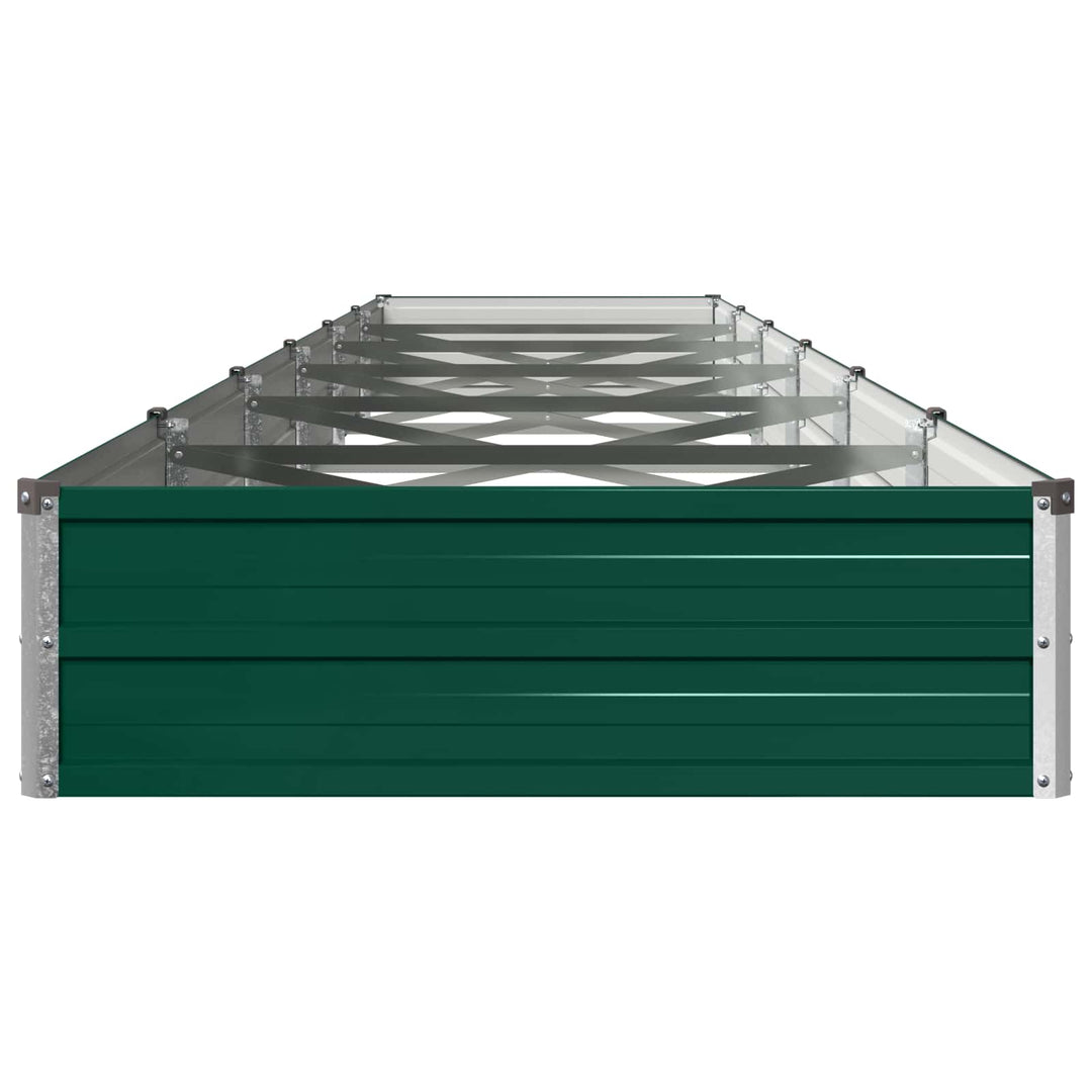 Hævet Havebed Grøn 480 x 80 x 24 cm koldvalset stål