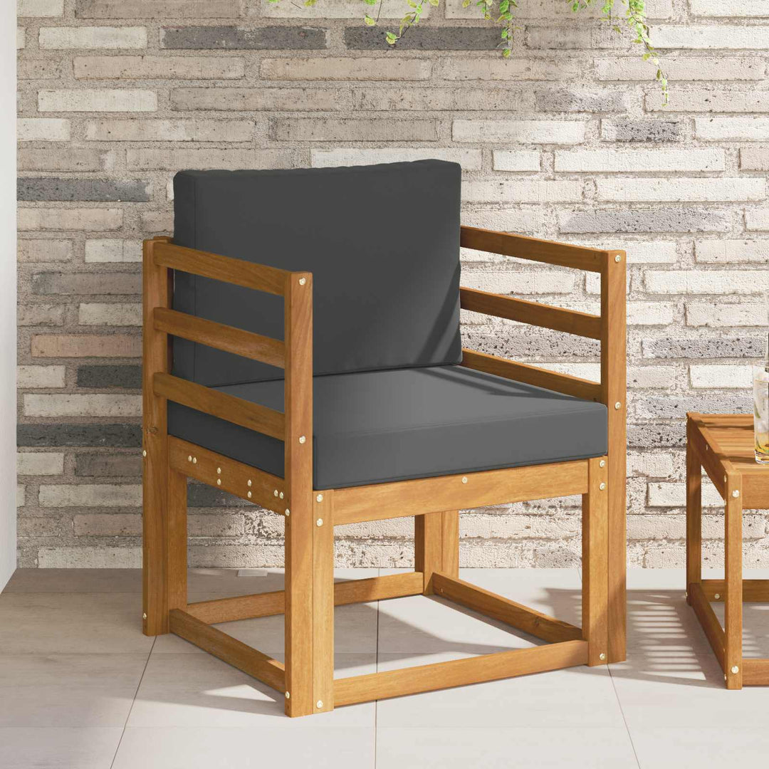 Udendørs sofa Soli Akacietræ og polyester Naturfarvet