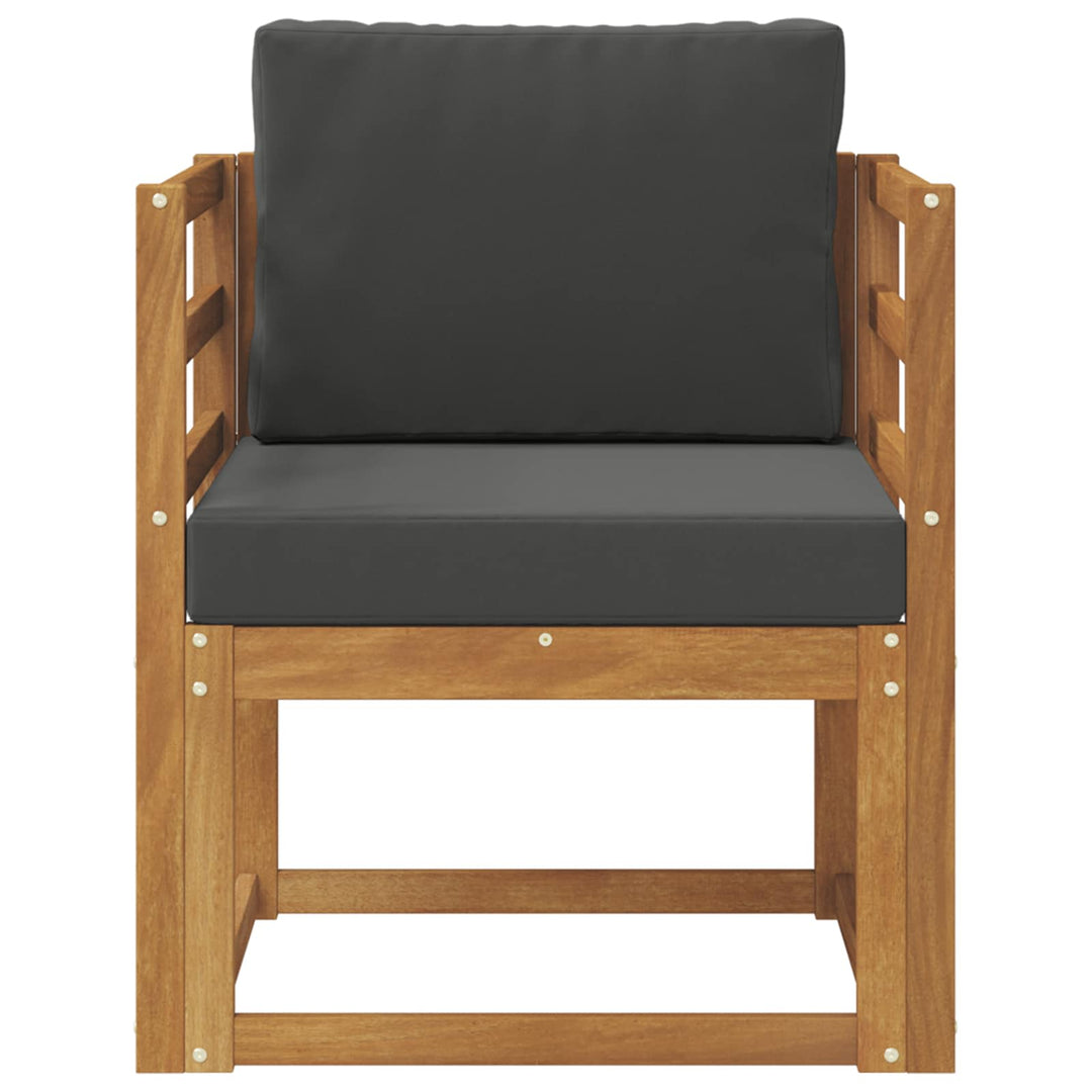 Udendørs sofa Soli Akacietræ og polyester Naturfarvet