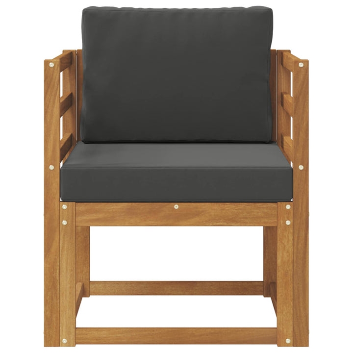 Udendørs sofa Soli Akacietræ og polyester Naturfarvet