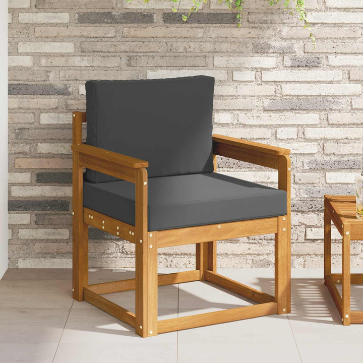 Udendørs sofa Soli Akacietræ og polyester Naturfarvet
