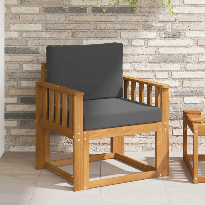 Udendørs sofa Soli Akacietræ og polyester Naturfarvet