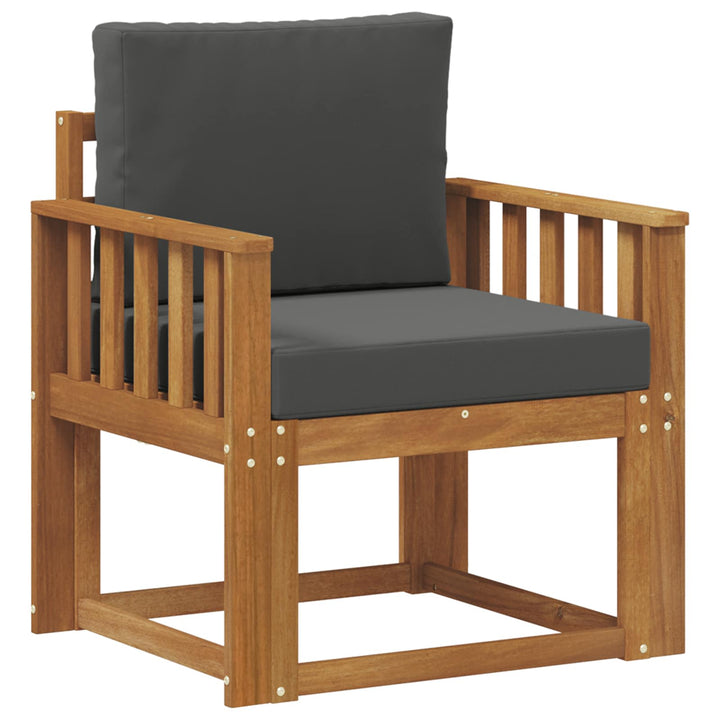 Udendørs sofa Soli Akacietræ og polyester Naturfarvet
