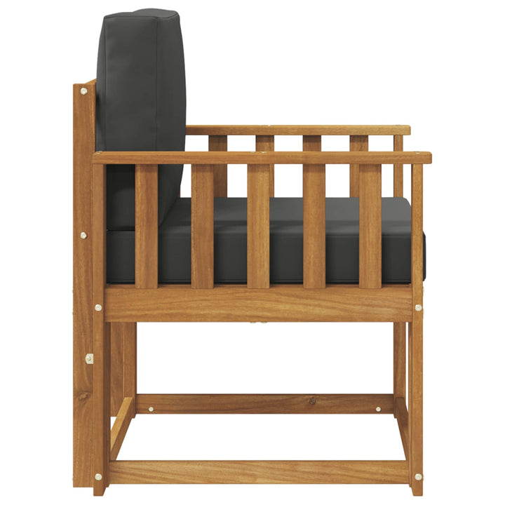 Udendørs sofa Soli Akacietræ og polyester Naturfarvet