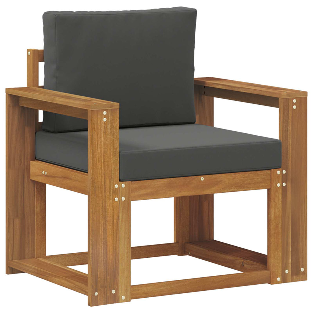 Udendørs sofa Soli Akacietræ og polyester Naturfarvet
