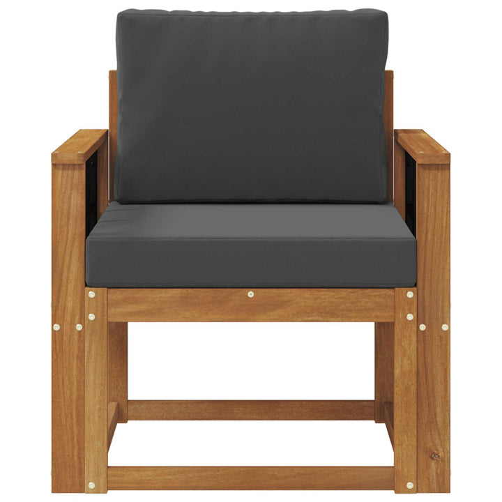 Udendørs sofa Soli Akacietræ og polyester Naturfarvet