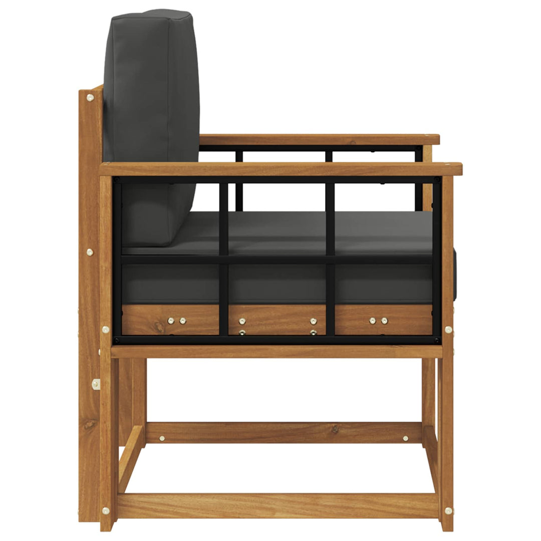 Udendørs sofa Soli Akacietræ og polyester Naturfarvet