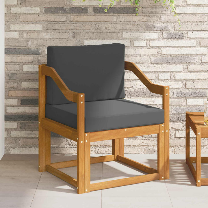 Udendørs sofa Soli Akacietræ og polyester Naturfarvet