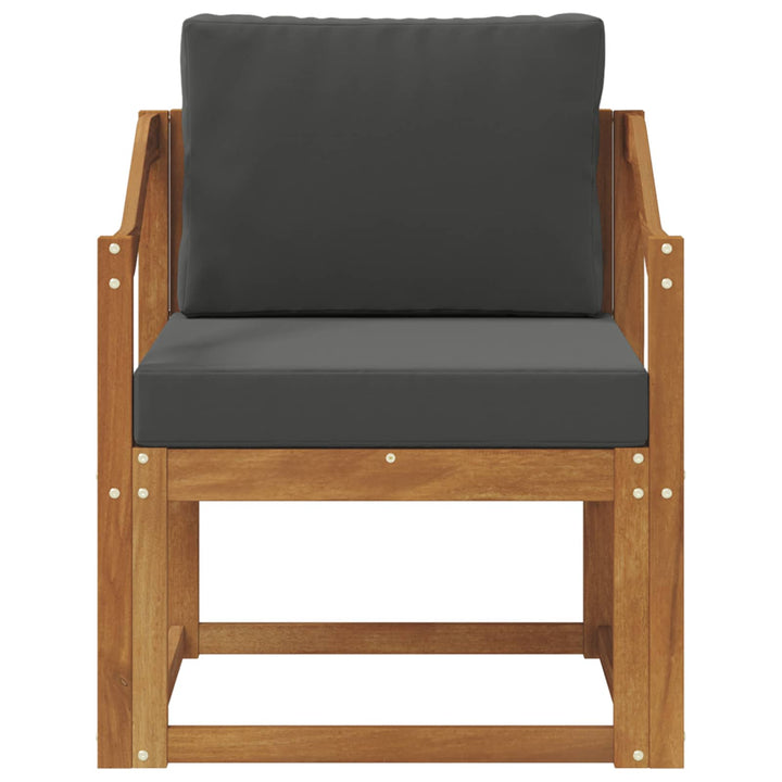 Udendørs sofa Soli Akacietræ og polyester Naturfarvet