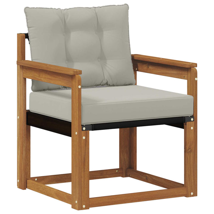 Udendørs sofagruppe Massiv akacietræ og Textilene