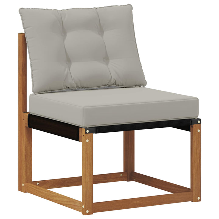 Udendørs sofagruppe Massiv akacietræ og Textilene