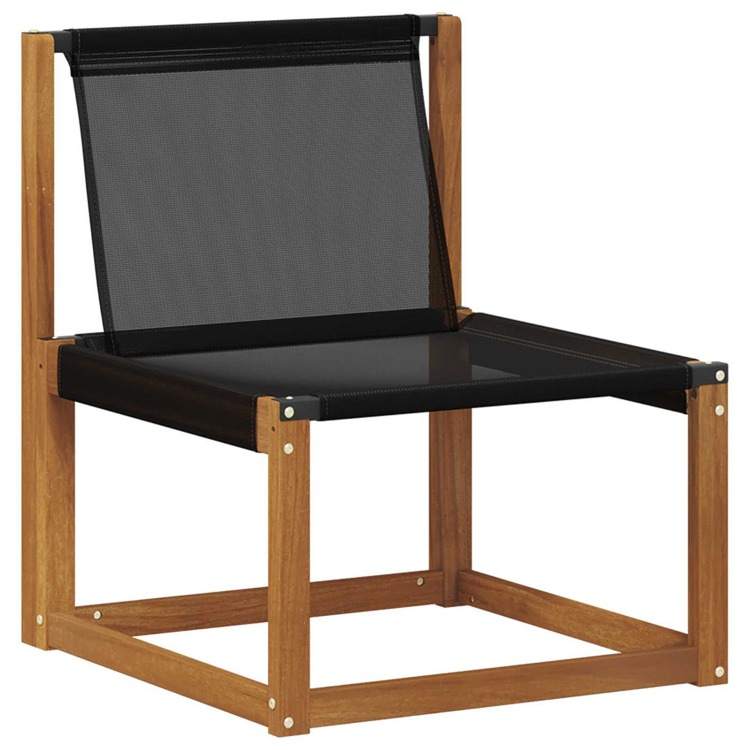 Udendørs sofagruppe Massiv akacietræ og Textilene