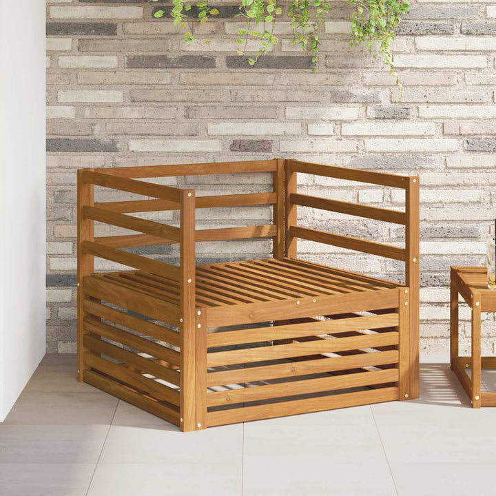 2 stk. Udendørs sofa Naturfarvet