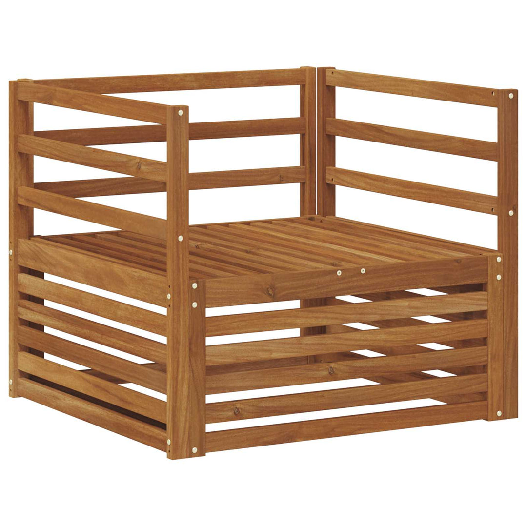 2 stk. Udendørs sofa Naturfarvet