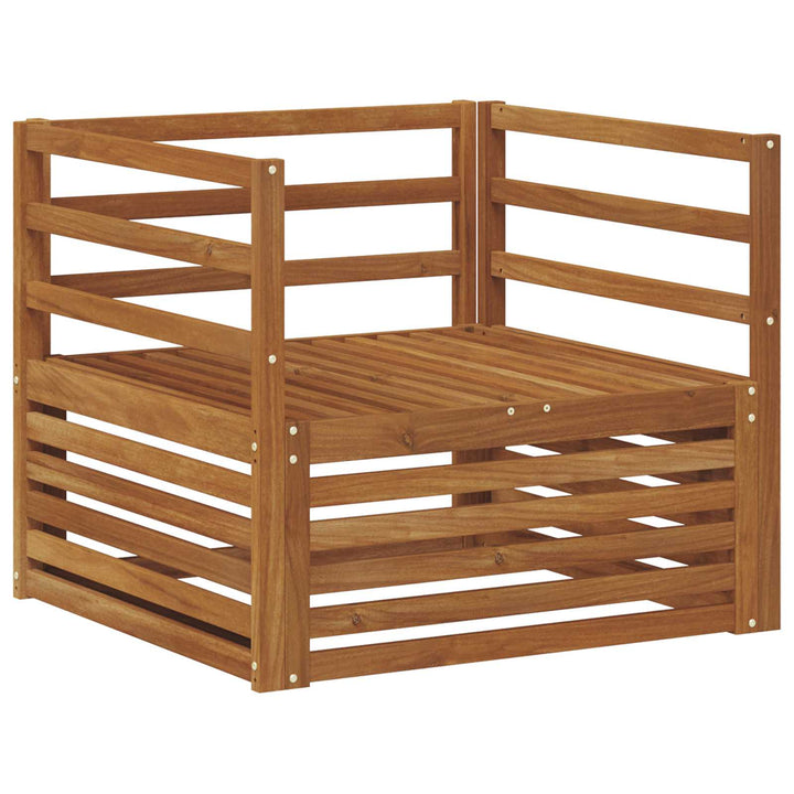 2 stk. Udendørs sofa Naturfarvet