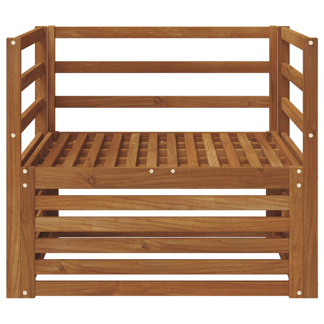2 stk. Udendørs sofa Naturfarvet