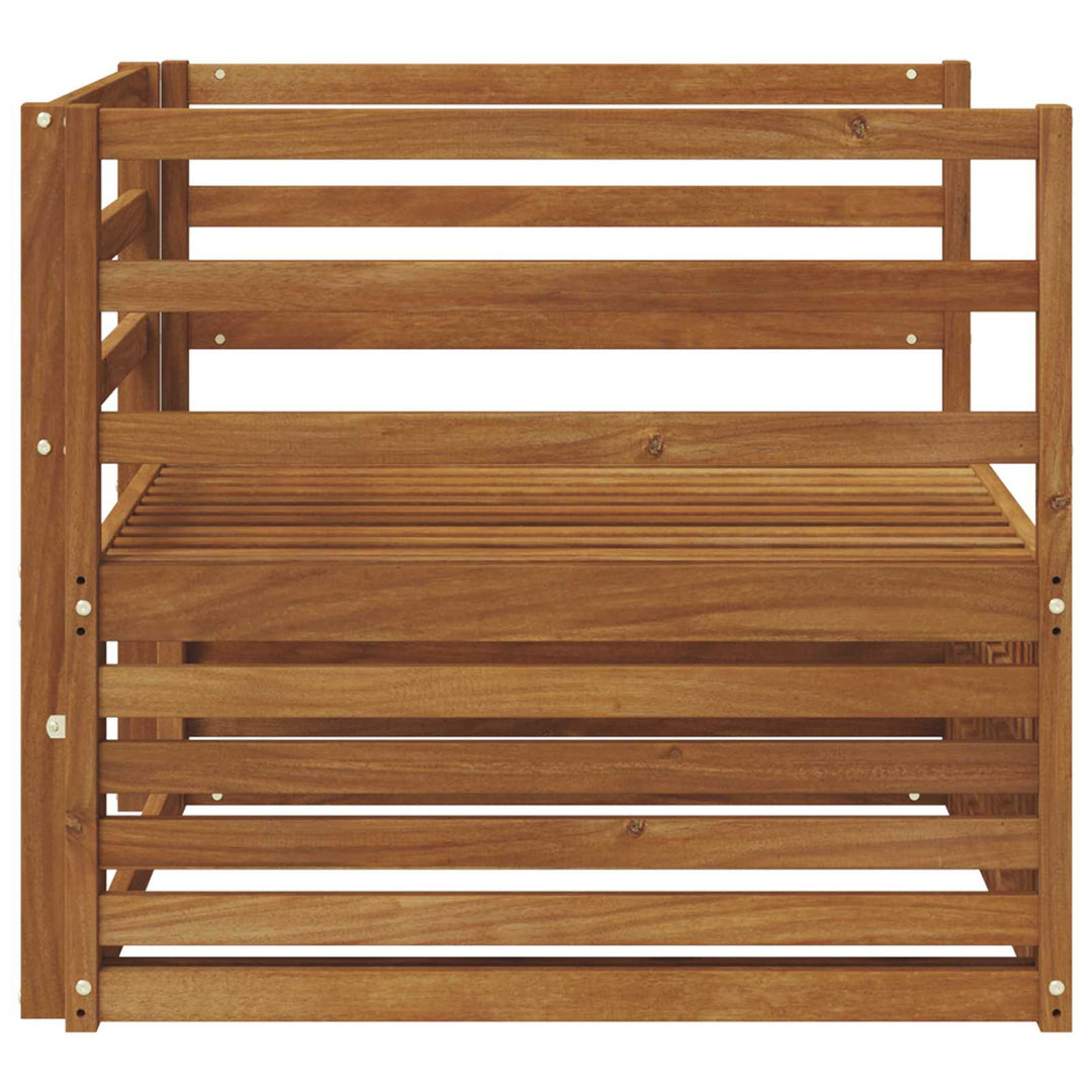 2 stk. Udendørs sofa Naturfarvet