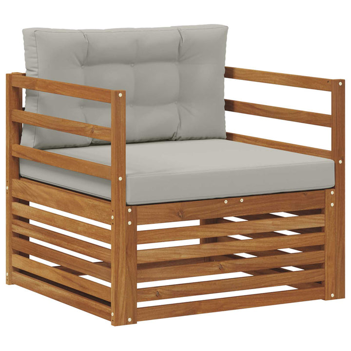 Udendørs sofa Soli Akacietræ og polyester