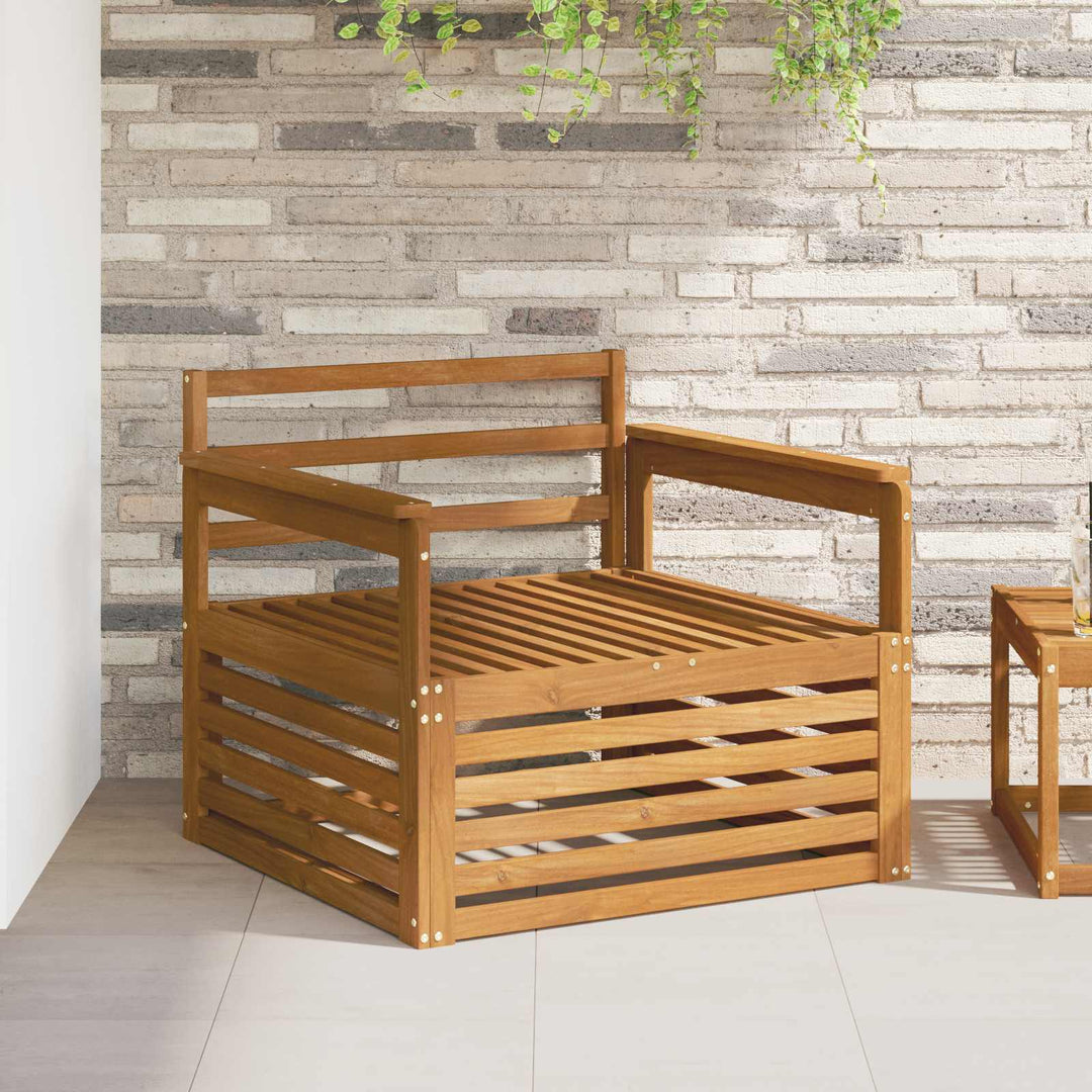 2 stk. Udendørs sofa Naturfarvet