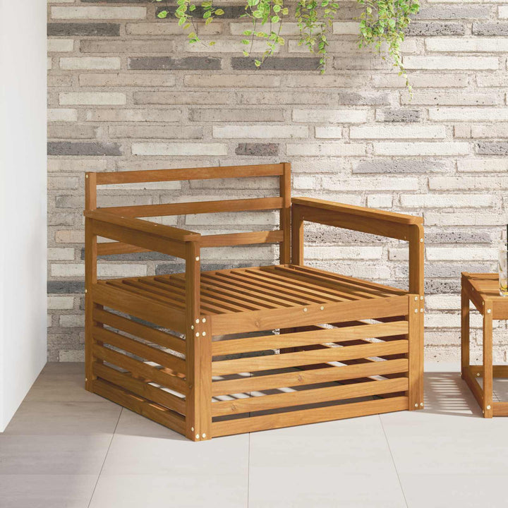 2 stk. Udendørs sofa Naturfarvet