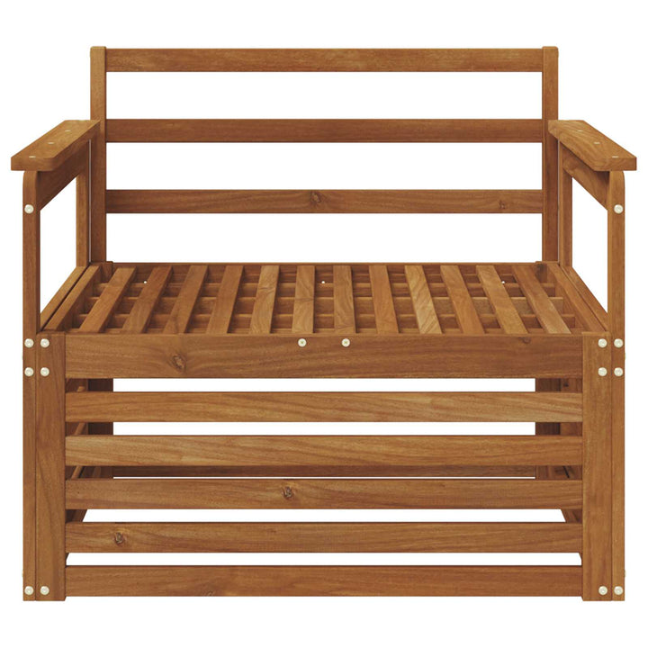 2 stk. Udendørs sofa Naturfarvet