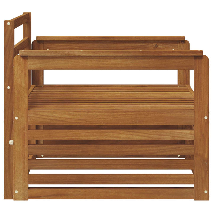 2 stk. Udendørs sofa Naturfarvet