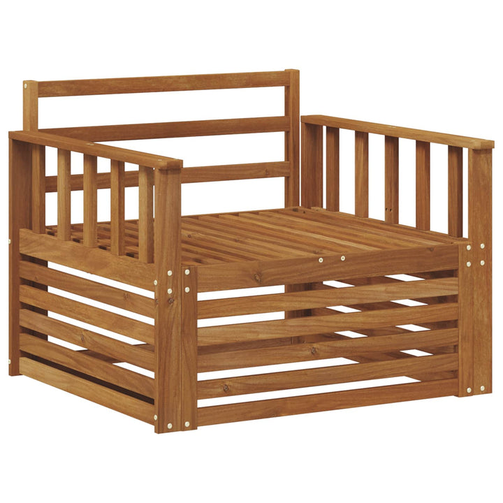 2 stk. Udendørs sofa Naturfarvet
