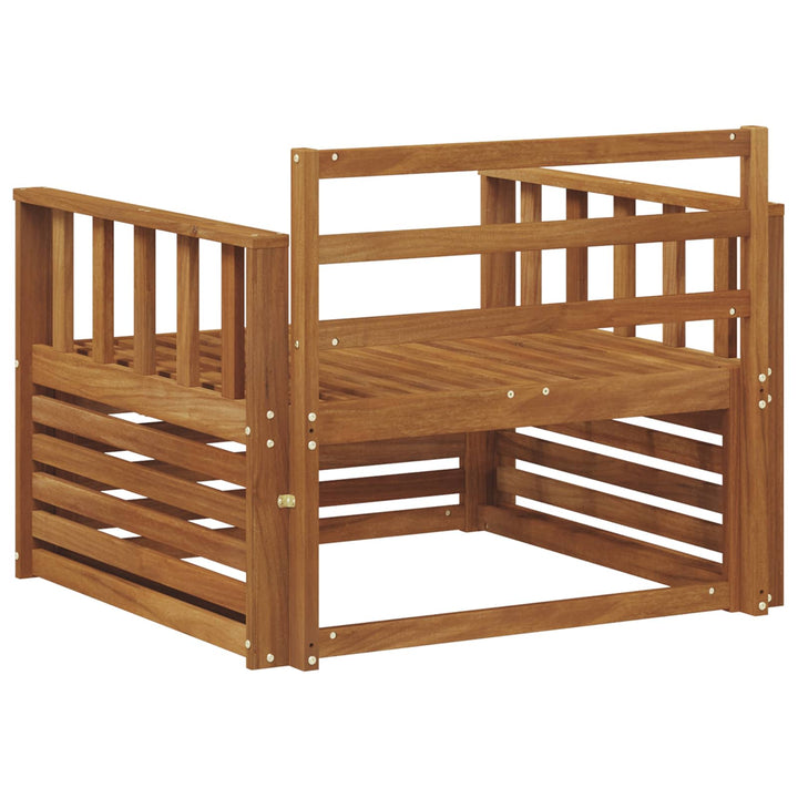 2 stk. Udendørs sofa Naturfarvet