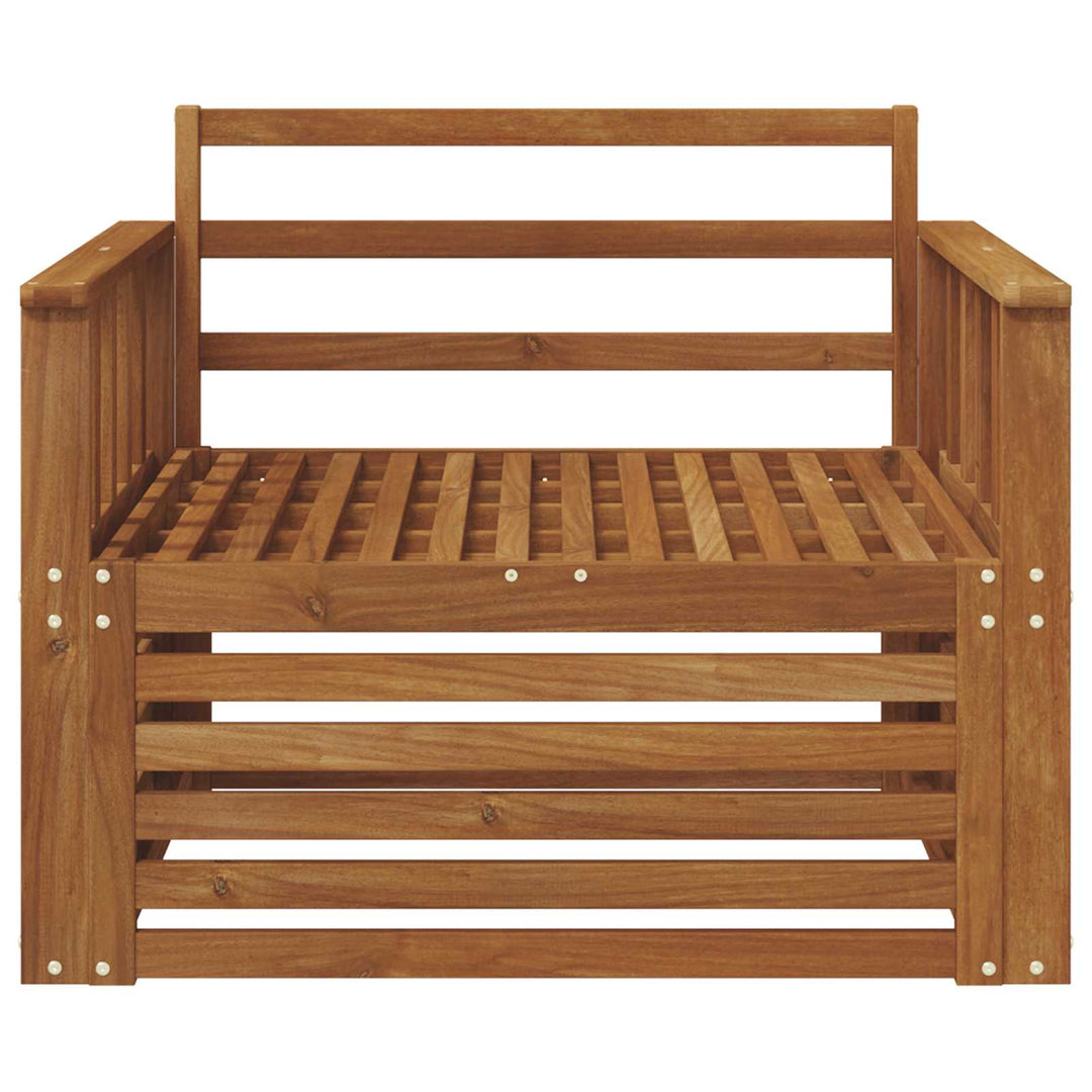 2 stk. Udendørs sofa Naturfarvet