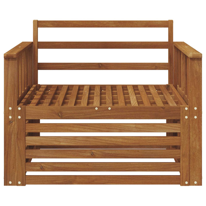 2 stk. Udendørs sofa Naturfarvet
