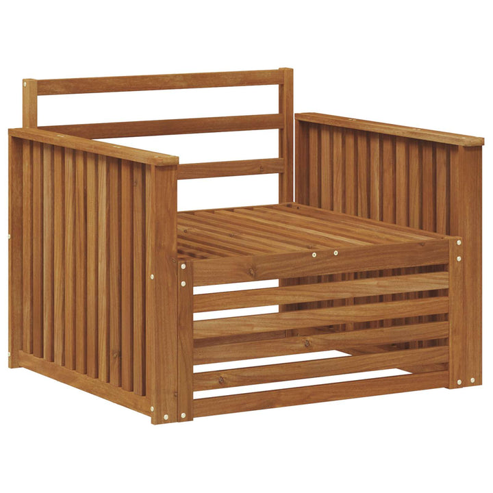 2 stk. Udendørs sofa Naturfarvet
