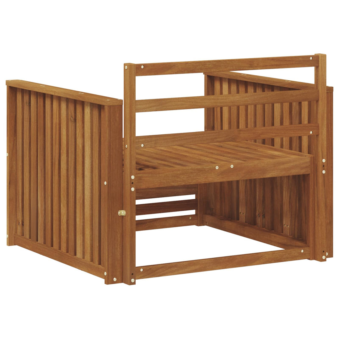 2 Stk Udendørs sofa Naturfarvet