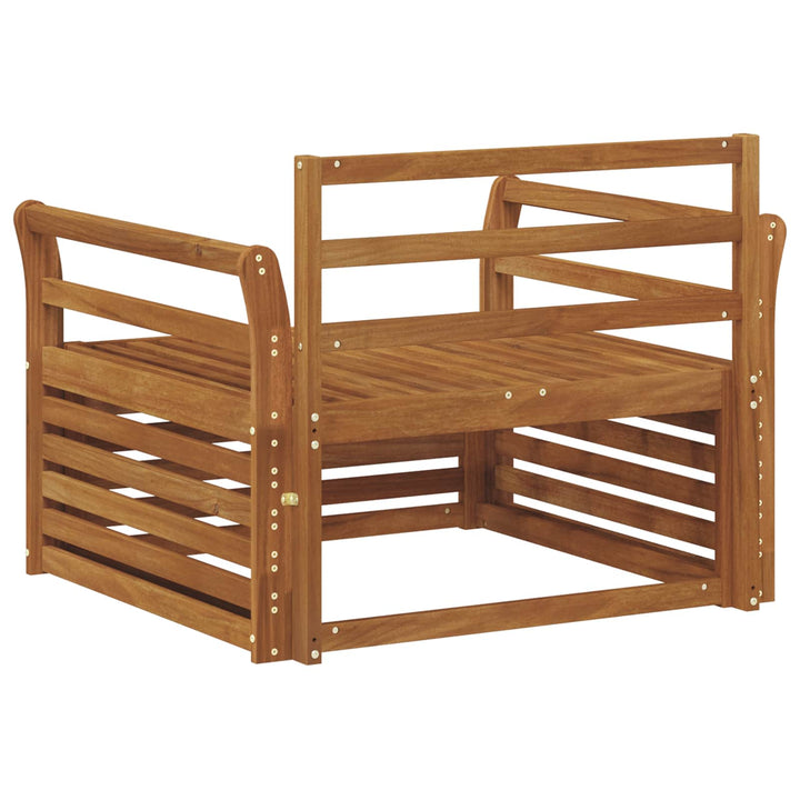 2 stk. Udendørs sofa Naturfarvet