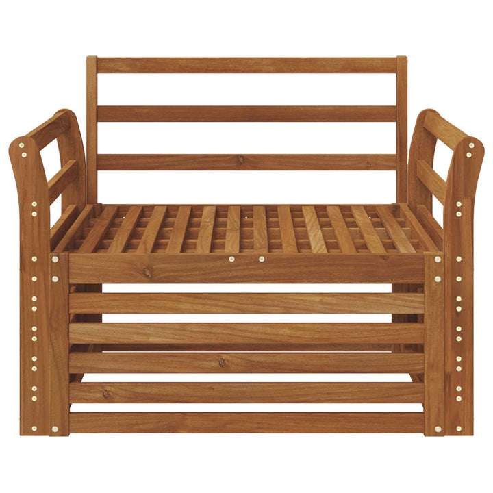 2 stk. Udendørs sofa Naturfarvet