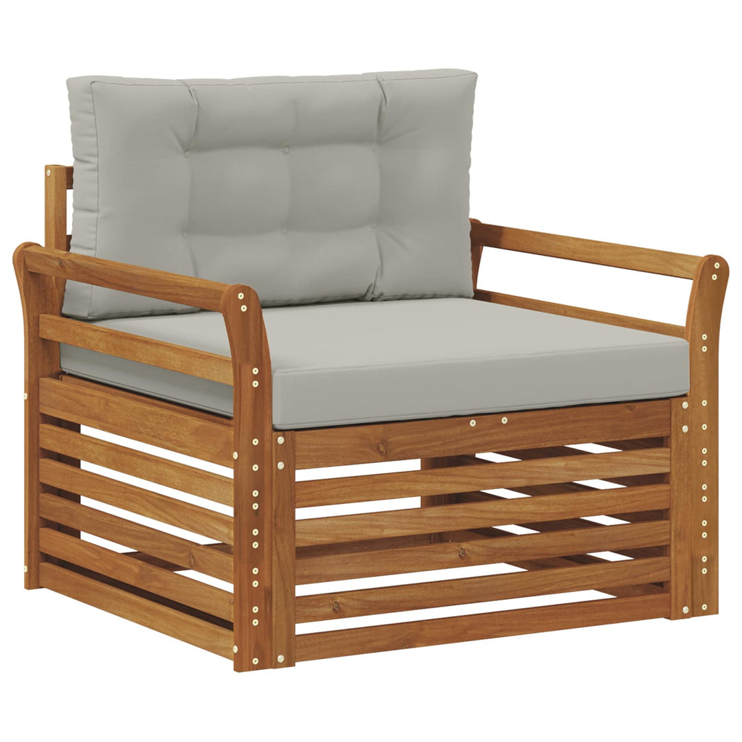 Udendørs sofa Soli Akacietræ og polyester