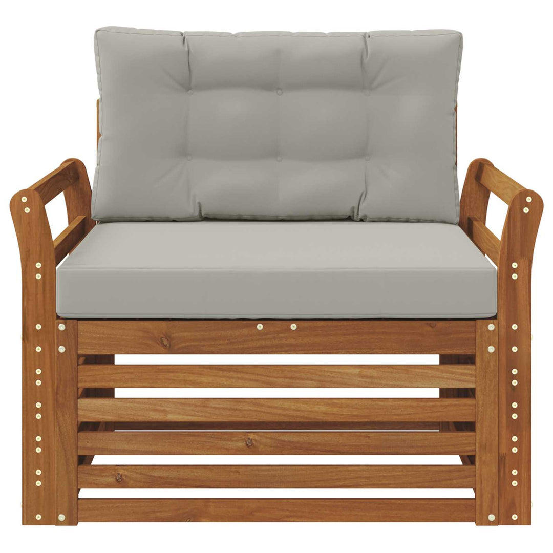 Udendørs sofa Soli Akacietræ og polyester